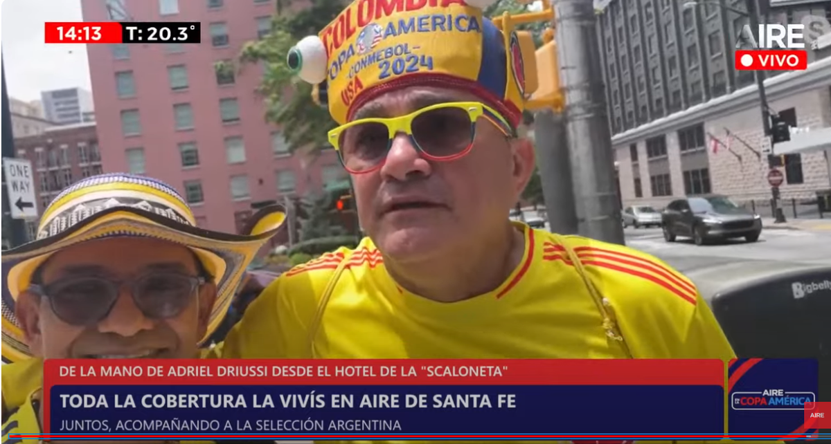 (FALTA VIDEO) La Copa América y el color de los hinchas a un día del arranque: (FALTA VIDEO) La Copa América y el color de los hinchas a un día del arranque: