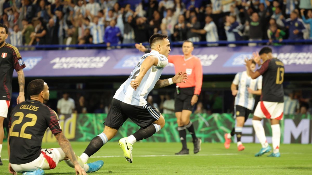 Lautaro Martínez arrastra una fatiga muscular y es duda vs. Uruguay.