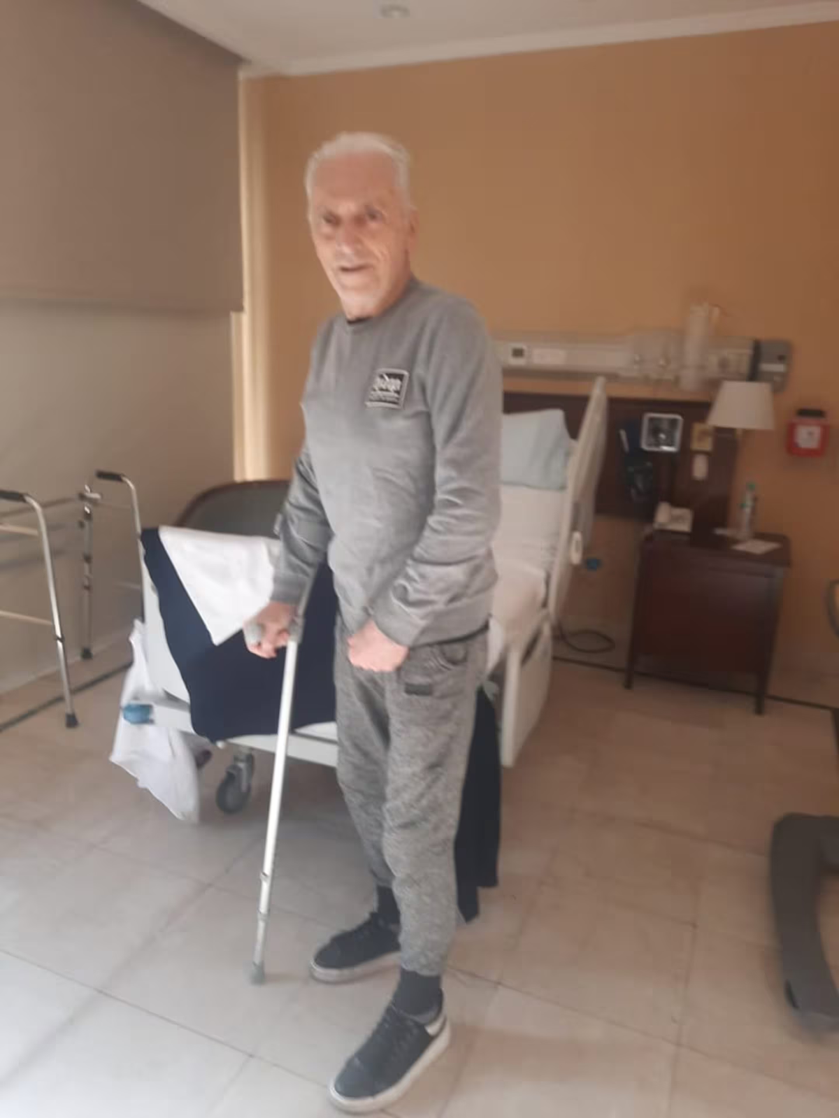 El posteo del relator tras su operación. (Foto: walter.nelson.meloni/Instagram). El posteo del relator tras su operación. (Foto: walter.nelson.meloni/Instagram).