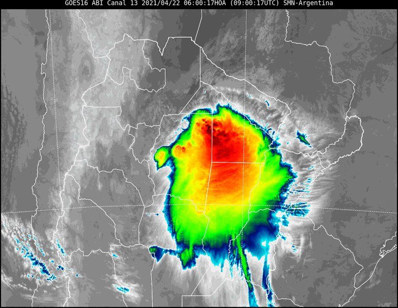 Imágenes satelitales.