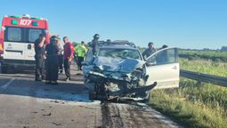 Sucedió en la mano que va de sur a norte, en la ciudad de Santa Fe. 