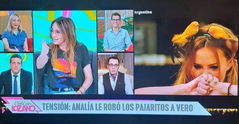 El momento en el que Verónica Lozano acusaba a Analía Franchín del robo.