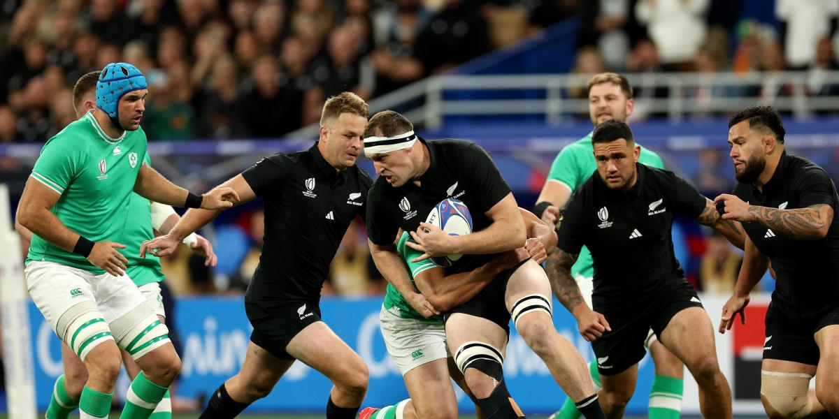 Los All Blacks vencieron a Irlanda por los cuartos de final del Mundial. Los All Blacks vencieron a Irlanda por los cuartos de final del Mundial.