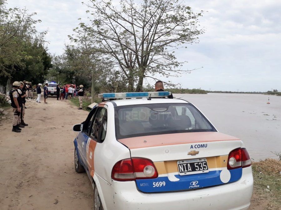 Hallaron una persona ahogada en la costa de Alto Verde