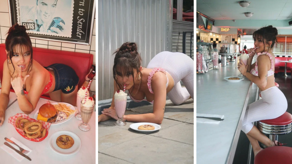 El look retro de Sofía Gonet que causó furor El look retro de Sofía Gonet que causó furor