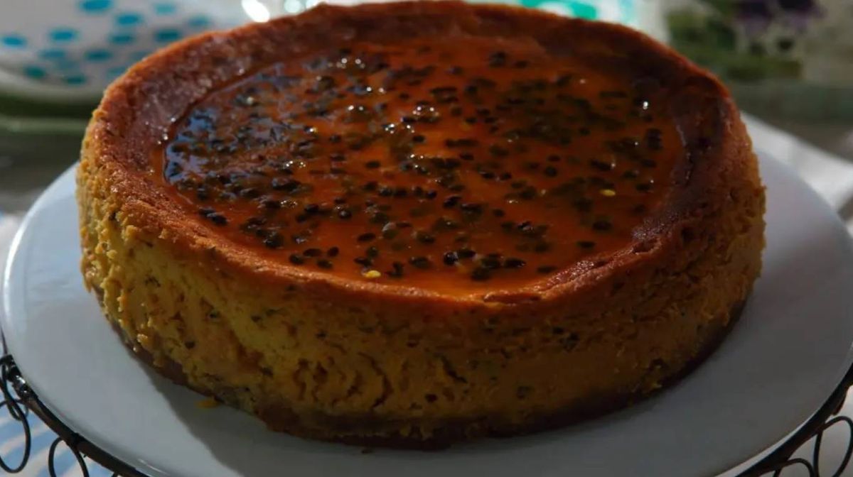 Cheesecake de maracuyá