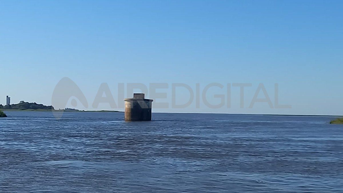 Las tareas del jueves sobre la laguna Setúbal permitieron ampliar la brecha para la navegación.