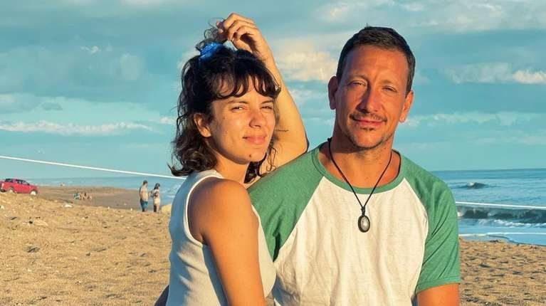 Gimena Accardi y Nico Vázquez.