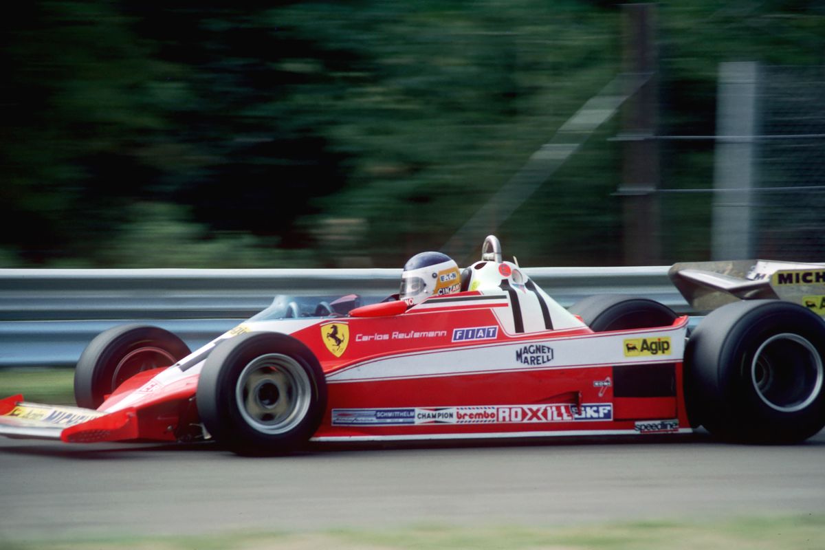 Con la casa de Maranello, competiría en las temporadas de 1977 y 1978 y lograría cinco victorias. Dos de ellas las logró con la 312T2 (Brasil 1977 y 1978) y, las tres restantes, con la 312T3 (Estados Unidos Oeste, en el callejero de Long Beach; Gran Bretaña, en Brands Hatch, y Estados Unidos, en Watkins Glen (foto). Con la casa de Maranello, competiría en las temporadas de 1977 y 1978 y lograría cinco victorias. Dos de ellas las logró con la 312T2 (Brasil 1977 y 1978) y, las tres restantes, con la 312T3 (Estados Unidos Oeste, en el callejero de Long Beach; Gran Bretaña, en Brands Hatch, y Estados Unidos, en Watkins Glen (foto).