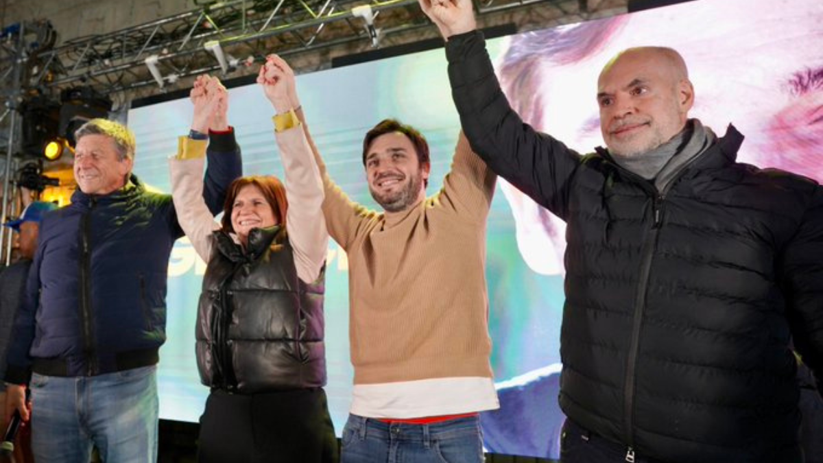 El candidato de Juntos por el Cambio