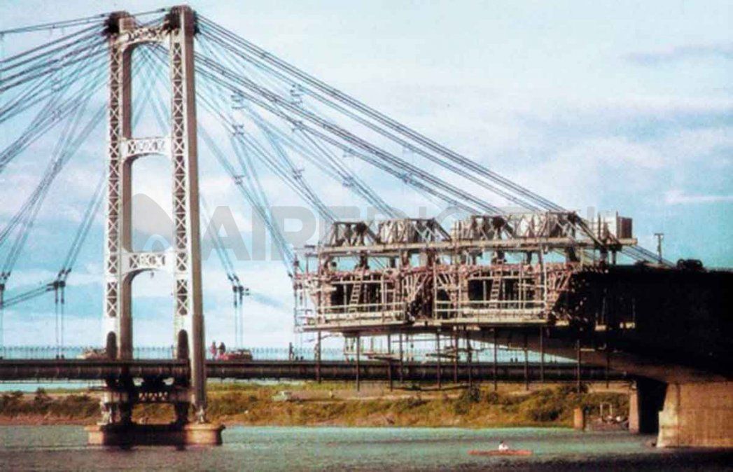 La construcción del viaducto Oroño se realizó con el método Dovelas.