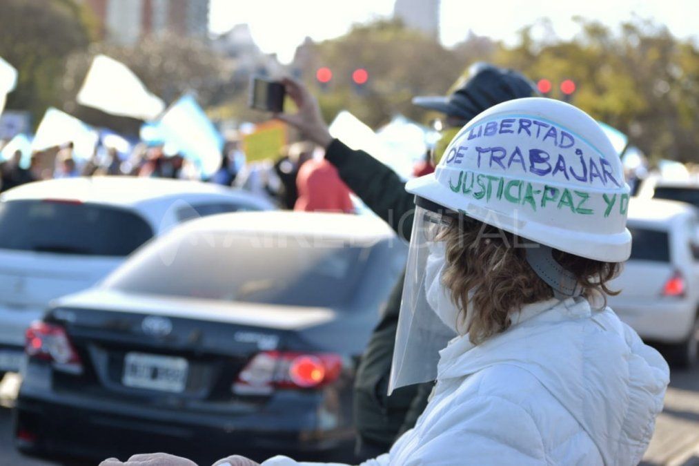 Manifestación en Rosario.&nbsp;