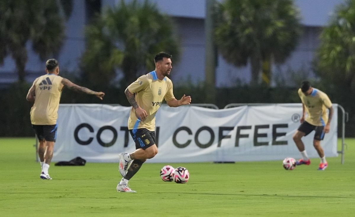 Lionel Messi se perfila para ser titular en la Selección Argentina.