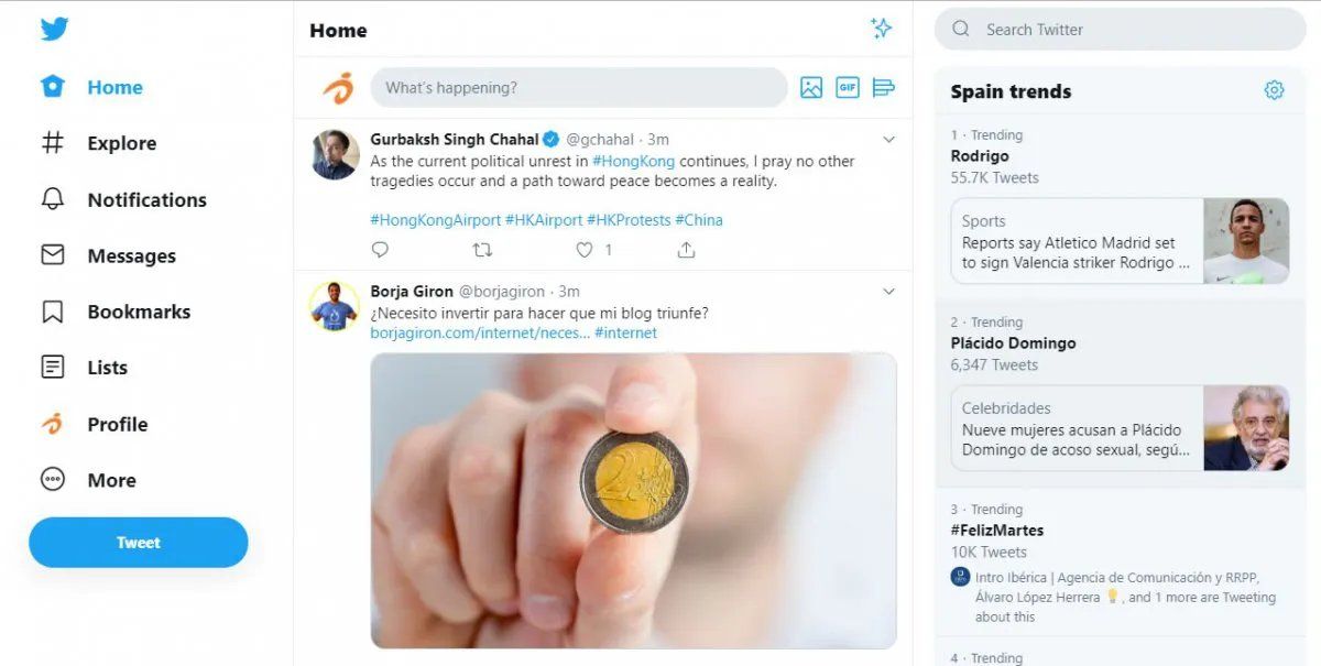 Se podrán controlar las etiquetas manualmente.