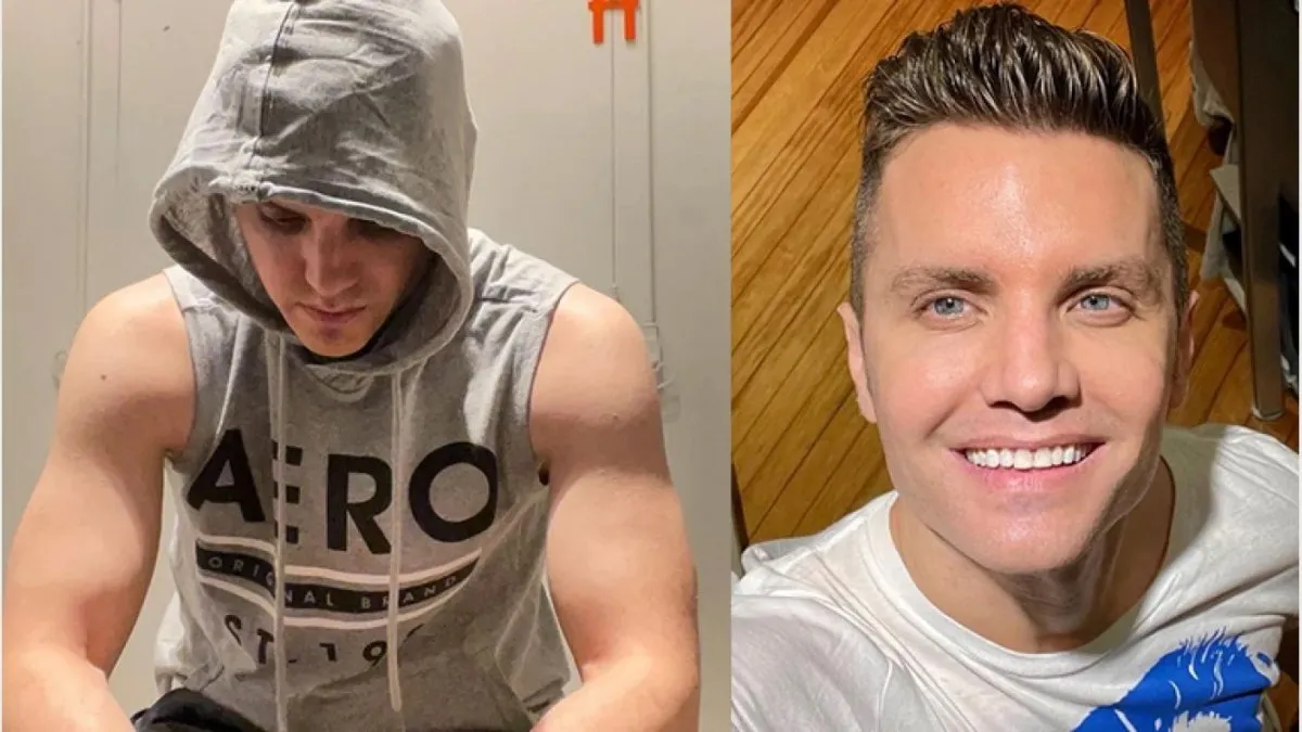 Santiago del Moro derritió las redes con una foto en traje de baño al borde de la piscina