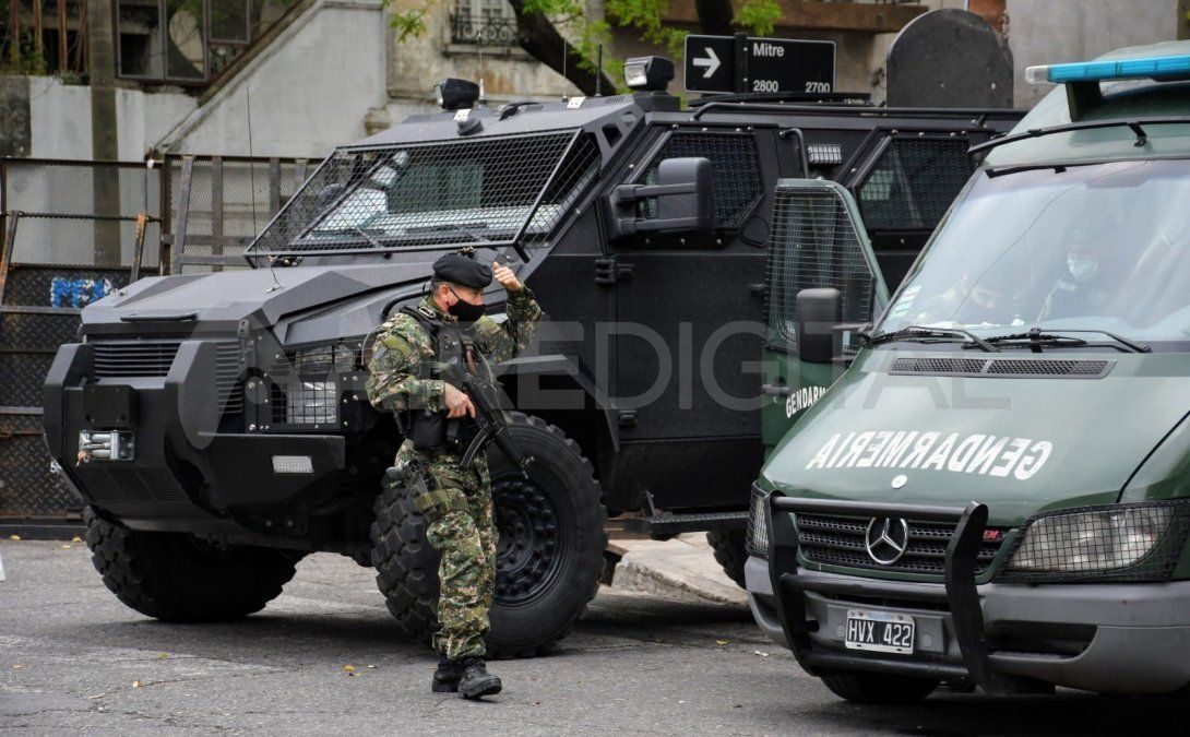 Durante el juicio, el Centro de Justicia Penal de Rosario se transformó en un escenario de guerra: más de 270 policías montaron un operativo de seguridad que incluyó varias manzanas a la redonda.