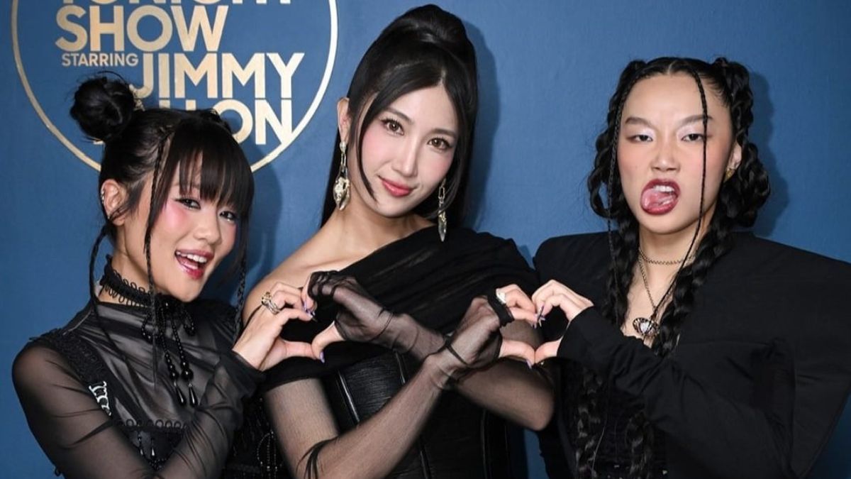 Las cantantes EJAE, Audrey Nuna y Rei Ami recibieron el Globo de Oro a la Mejor canci&oacute;n original por "Golden".