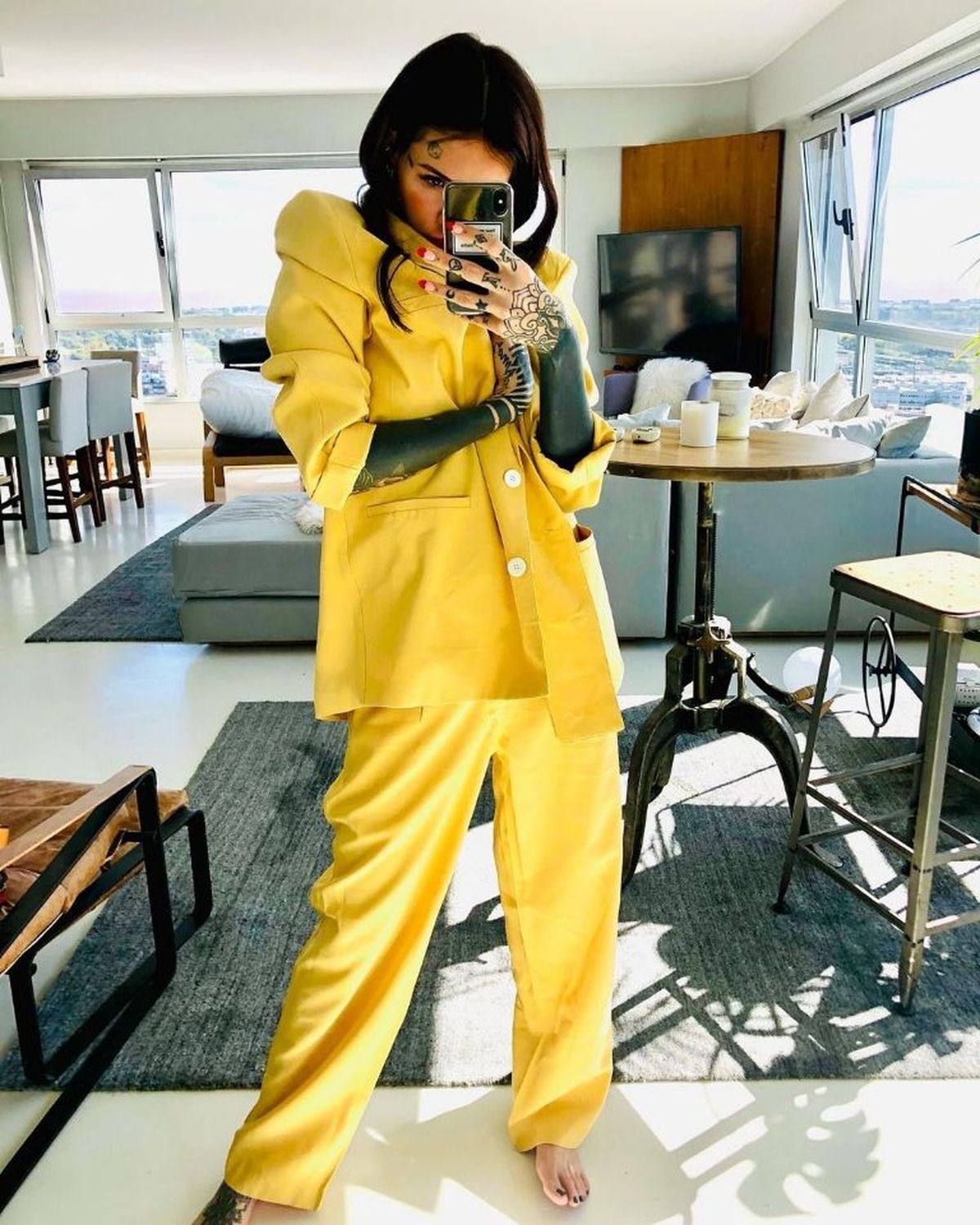 El departamento que obsequió Marcelo Tinelli a Cande Tinelli posee ambientes amplios y mucha luz natural.