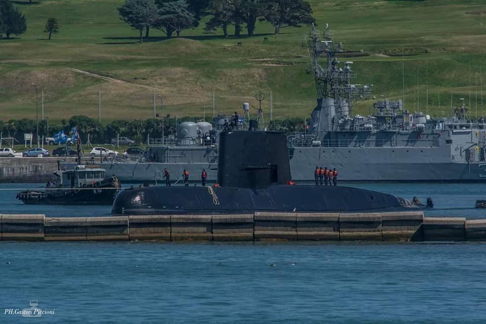 Las últimas fotos del ARA San Juan.