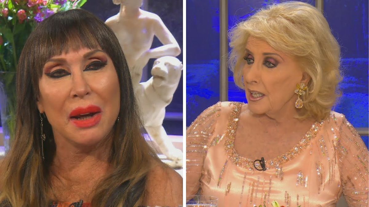 Moria Casán volvió a encender los rumores de rivalidad con Mirtha Legrand.