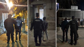 En menos de cuatro horas, detuvieron a tres hombres con pedido de captura