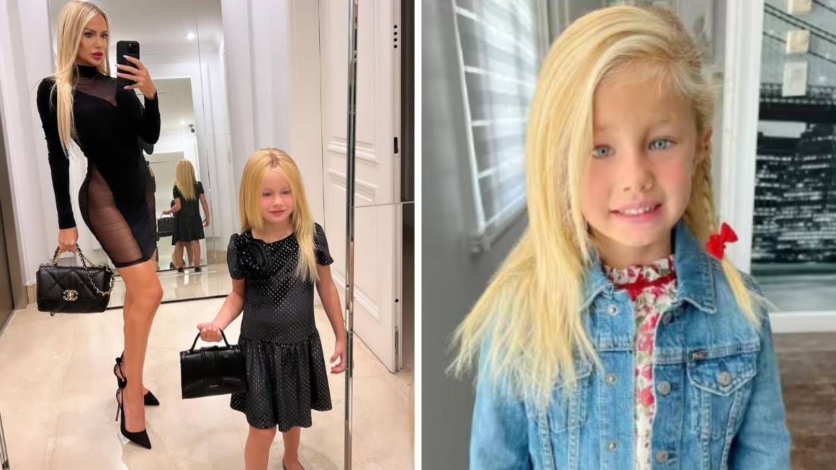 Tiempo atrás, acusaron a Luciana Salazar de teñirle el pelo a su hija Matilda. Tiempo atrás, acusaron a Luciana Salazar de teñirle el pelo a su hija Matilda.