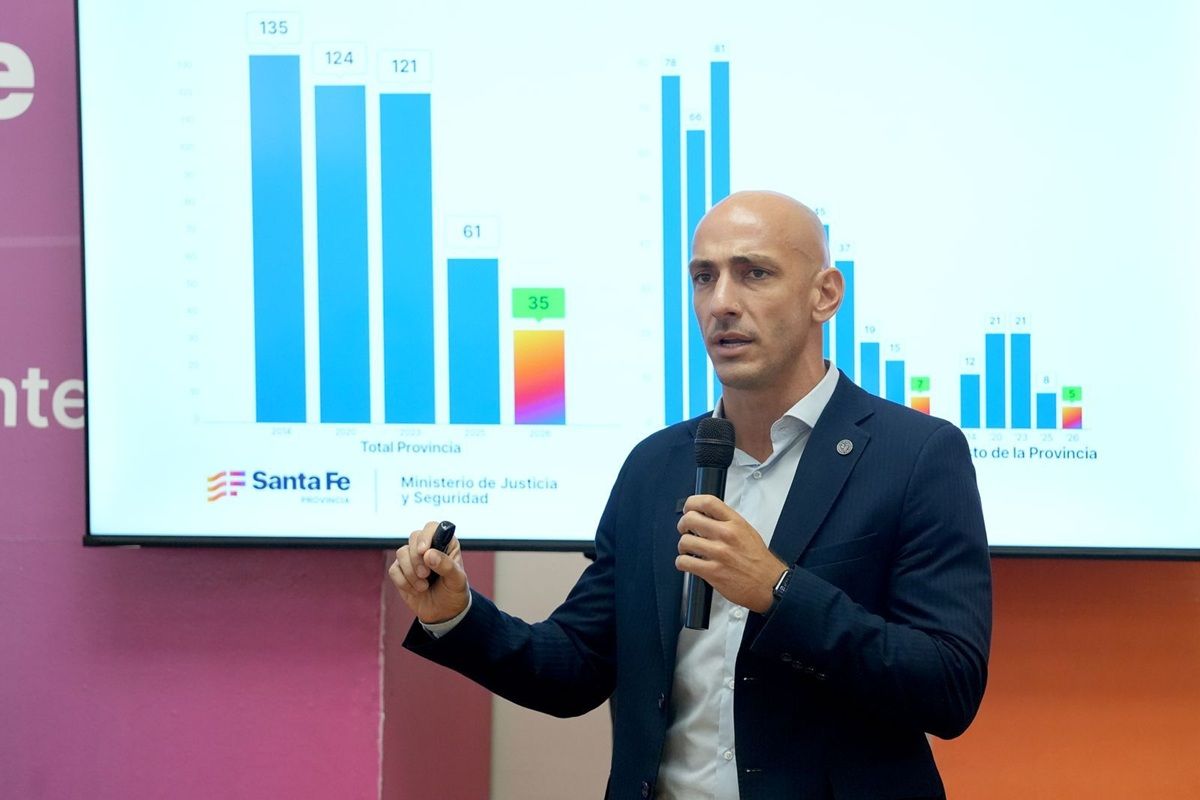 Esteban Santantino, secretario de An&aacute;lisis y Gesti&oacute;n de la Informaci&oacute;n de la provincia de Santa Fe.