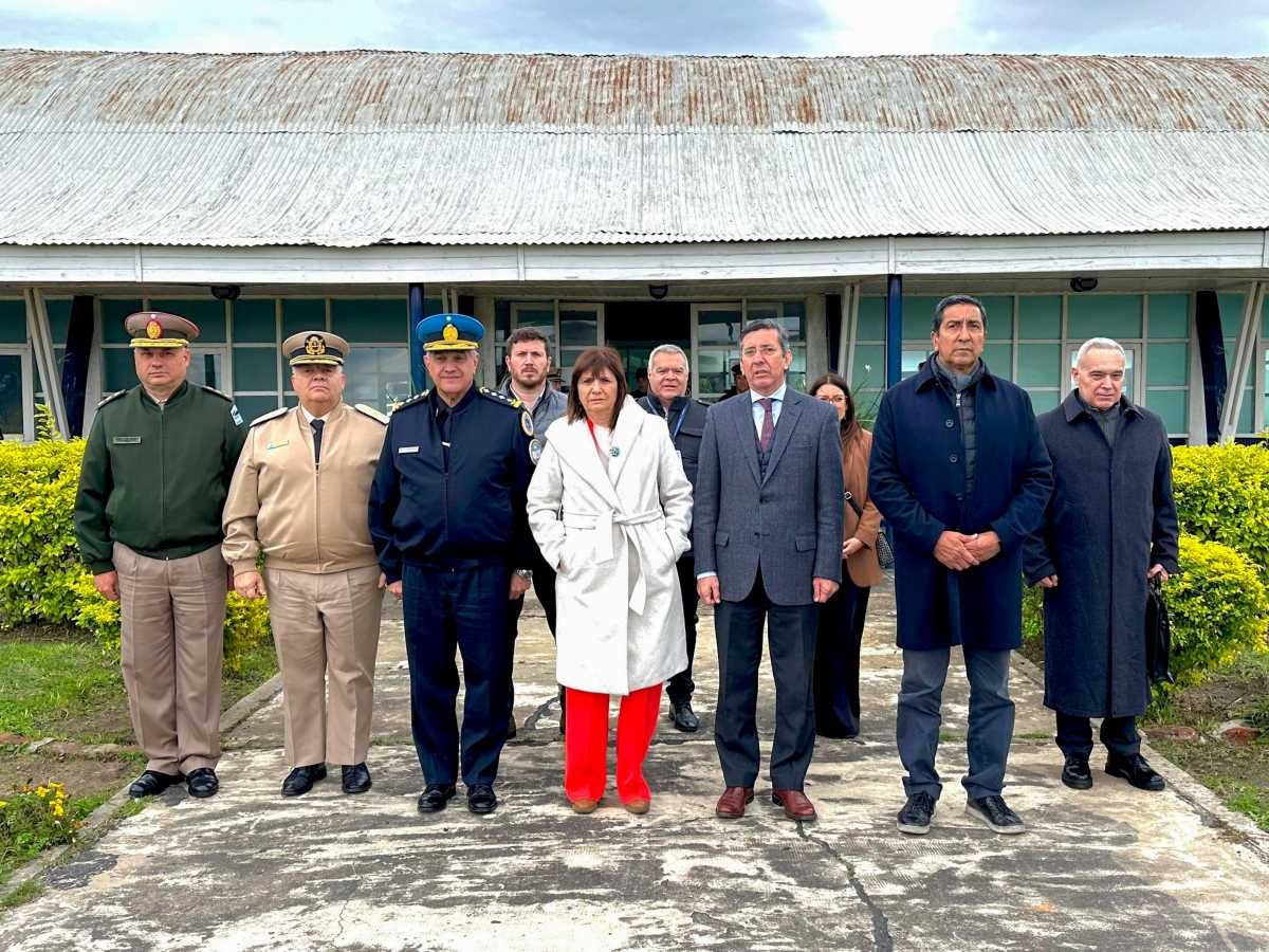 Federico Angelini viajó junto a Patricia Bullrich a Goya