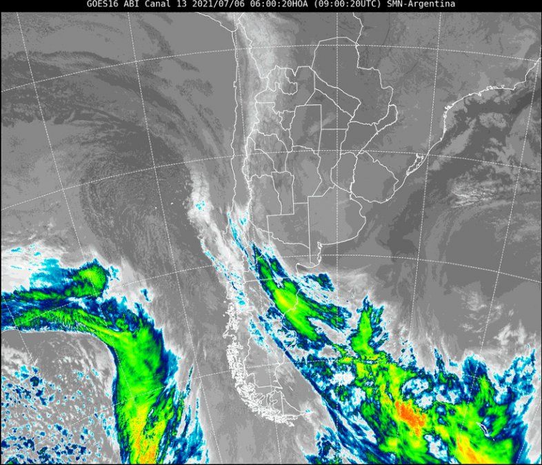 Imagen satelital.