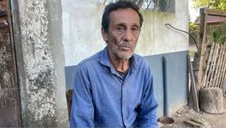 Lino Lemaire es uno de los pescadores que participó del hallazgo del cuerpo de María Laura Lafuente, en Coronda.