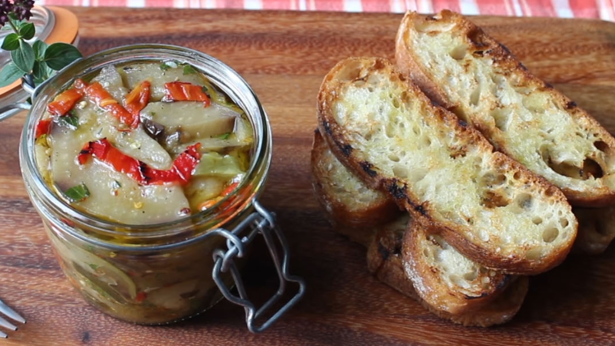Receta de berenjenas en escabeche