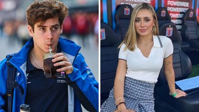 La reacción de Morena Beltrán tras la vuelta de Franco Colapinto a la Fórmula 1