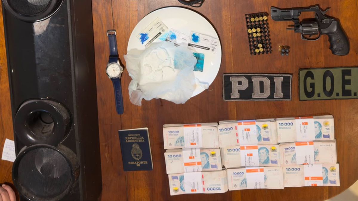 Los elementos que fueron secuestrados durante el operativo de la Policía de Investigaciones. Los elementos que fueron secuestrados durante el operativo de la Policía de Investigaciones.