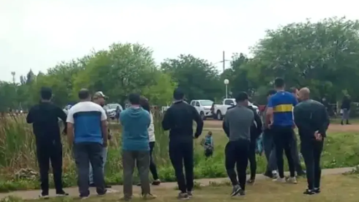 Hallaron el cuerpo de una adolescente que era intensamente buscada en Chaco. El cadáver apareció en una laguna. Foto gentileza Diario Norte.