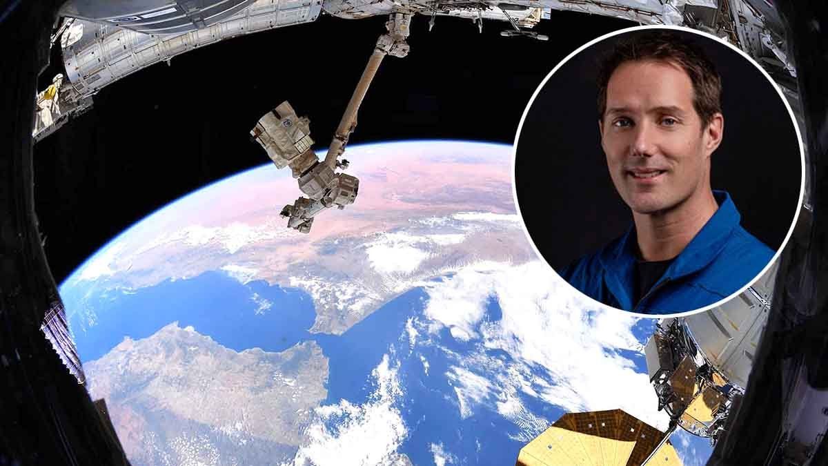 El astronauta Thomas Pesquet contó cómo se evidencia el cambio climático del planeta
