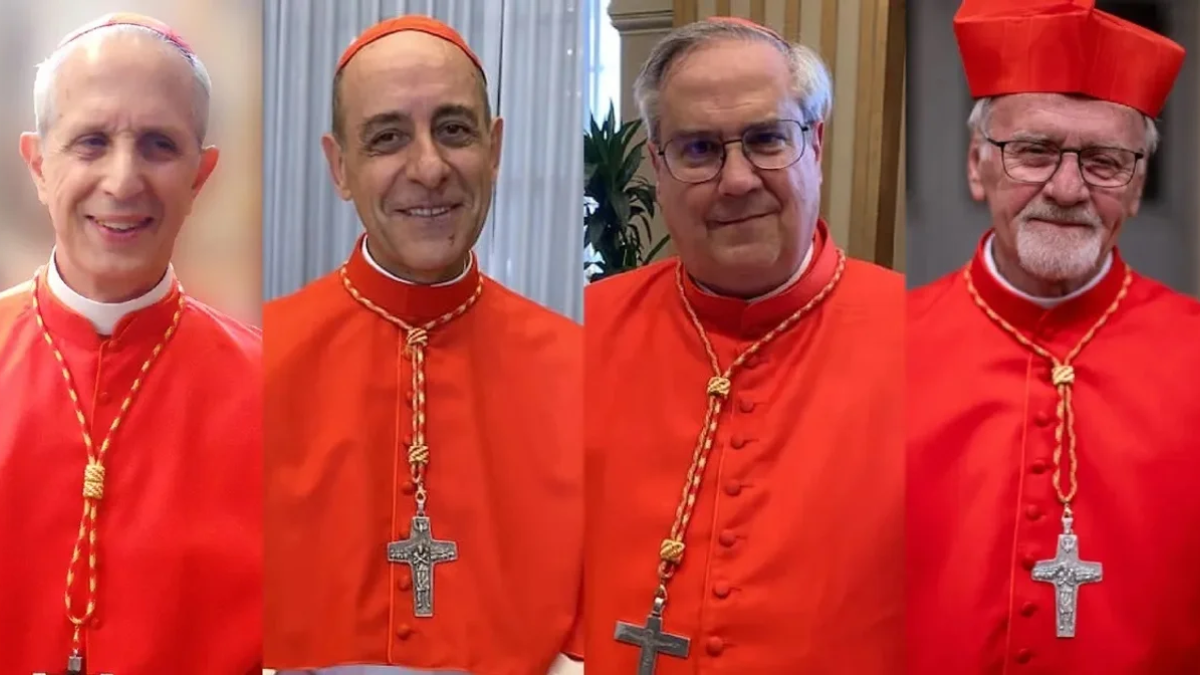 Los 4 argentinos papables.