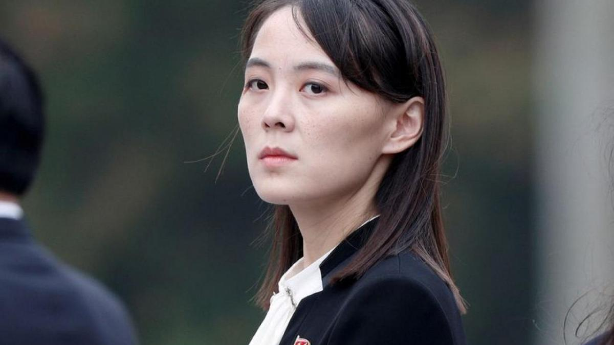 Kim Yo-jong, hermana del dictador norcoreano.