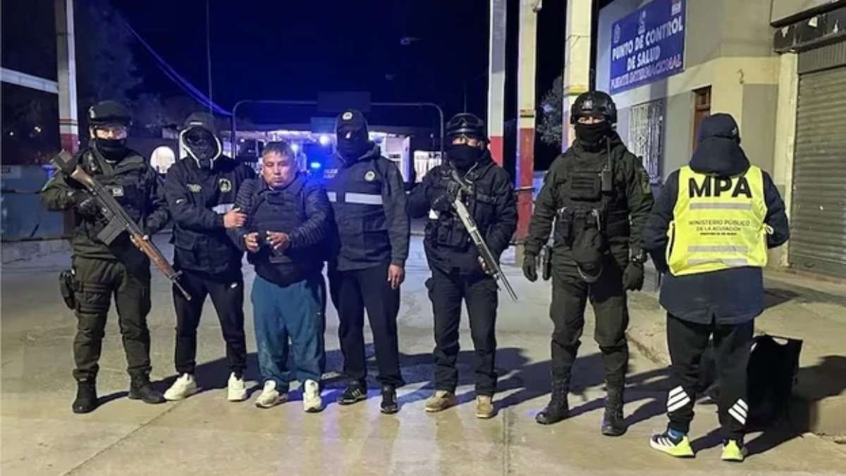 Lázaro Víctor Sotacuro fue capturado en Jujuy tras intentar cruzar a Bolivia por un paso ilegal.