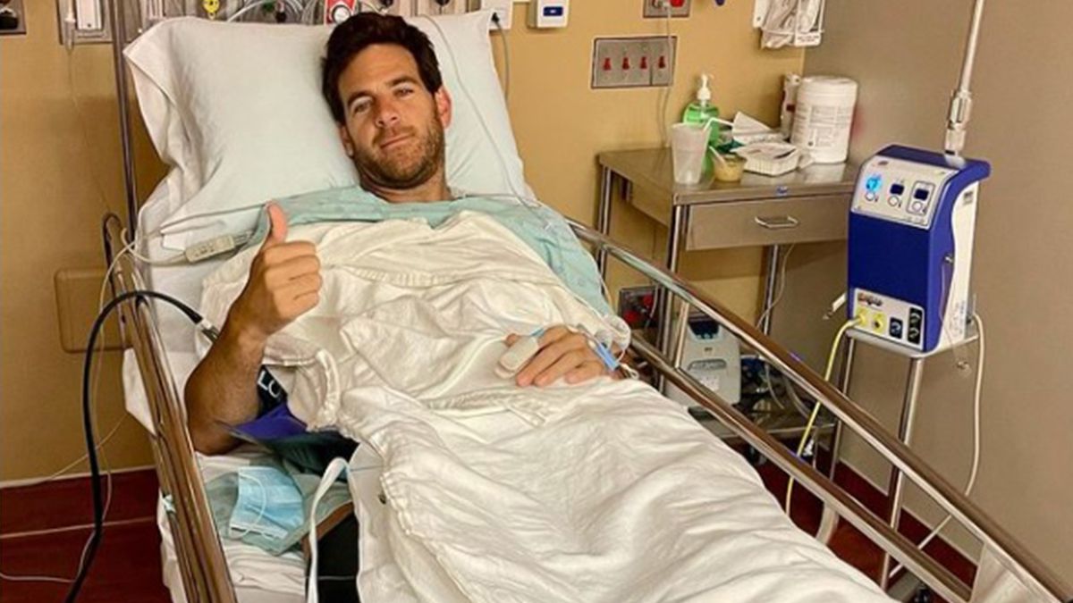 Juan Martín Del Potro se sometió a otra cirugía en su rodilla para intentar jugar los Juegos Olímpicos de Tokio 2021.