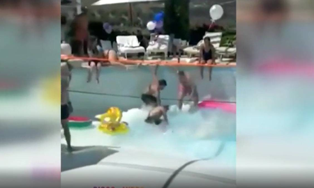 Horror en Israel: muere un hombre al ser succionado por un boquete en el suelo de una piscina Horror en Israel: muere un hombre al ser succionado por un boquete en el suelo de una piscina