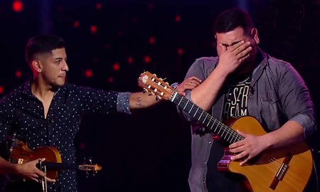 Gonzalo y Gabriel Moyano, de 23 y 24 años, son oriundos de Berazategui y contaron que la pasión por la música viene de familia. Gonzalo y Gabriel Moyano, de 23 y 24 años, son oriundos de Berazategui y contaron que la pasión por la música viene de familia.