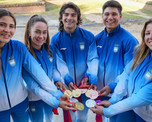 Todas las medallas obtenidas en SUP por la delegación argentina.