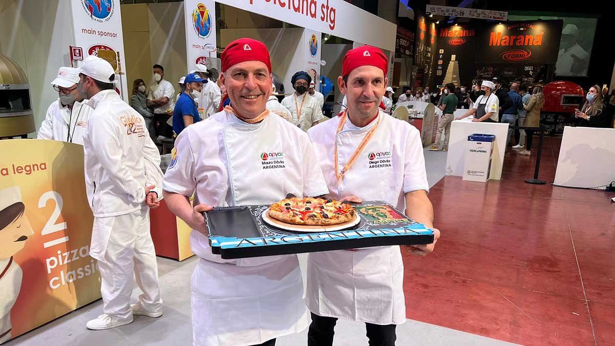 Son 500 los competidores en el Campeonato Mundial de la Pizza que se realiza en Parma, Italia.