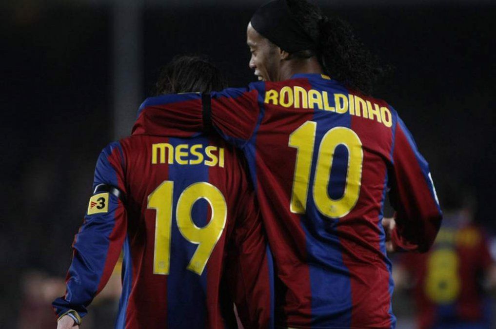 La reveladora carta de Ronaldinho sobre Lionel Messi