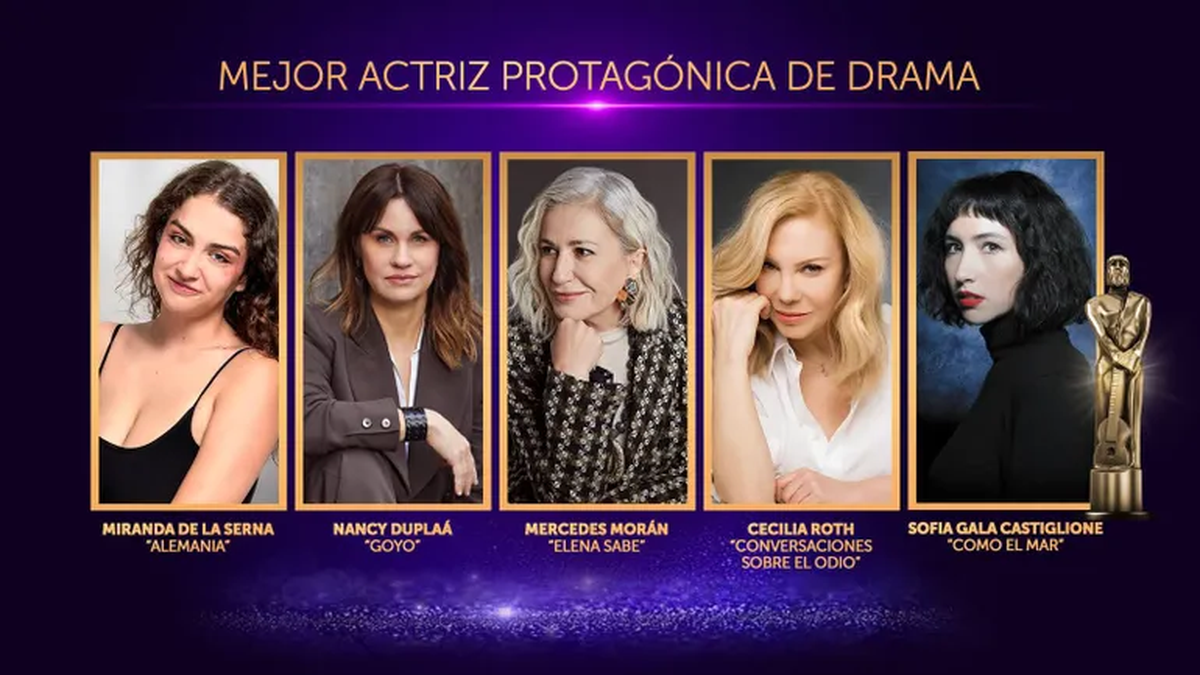 Las nominadas al Martín Fierro a Mejor Actriz Protagónica de Drama Las nominadas al Martín Fierro a Mejor Actriz Protagónica de Drama