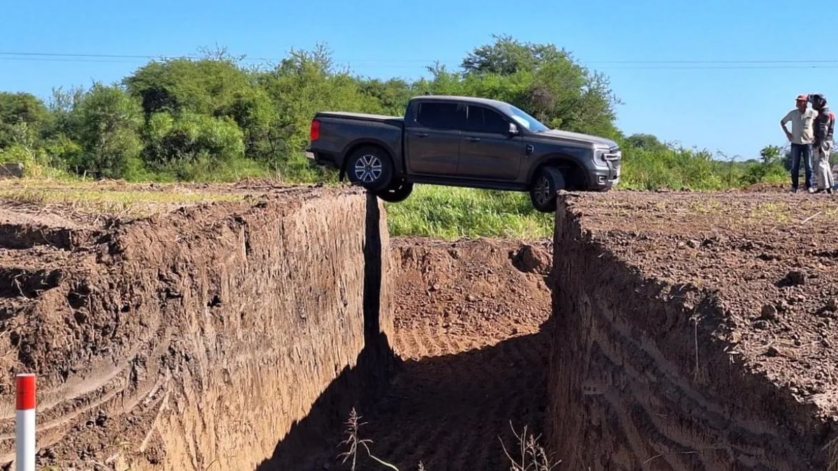 Por una obra mal señalizada en la ruta