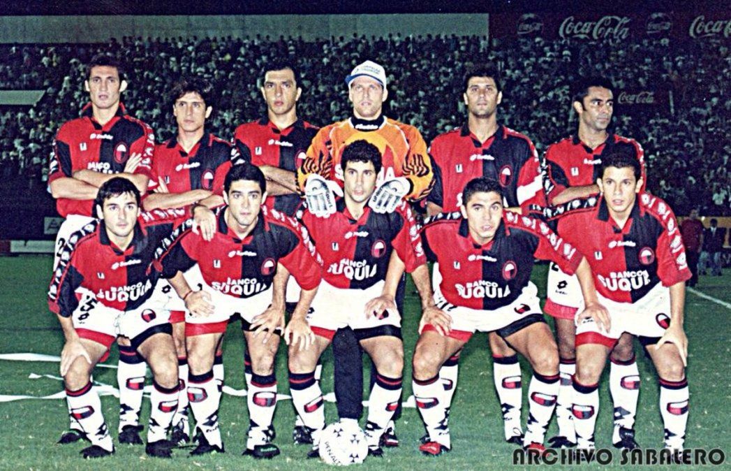 Colón en la Copa Libertadores 1998. Foto: Archivo Sabalero.
