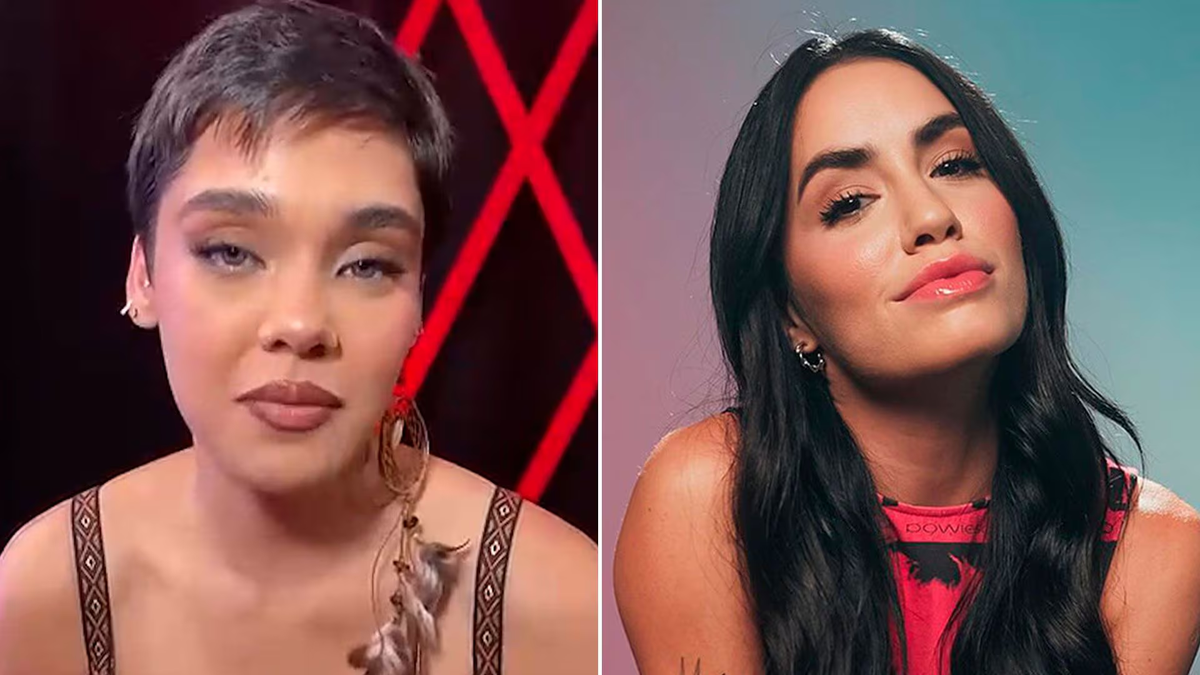 Fuerte cruce entre Lali Espósito y la participante de Factor X España, Ayelén Alfonso