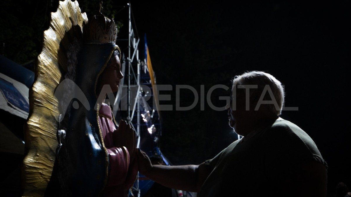 La Virgen de Guadalupe estuvo presente.