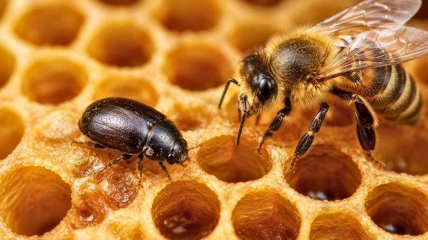 El pequeño escarabajo va a entrar al país: cómo evitar un golpe a las exportaciones de miel